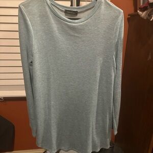 Caslon Women's Teal Long Sleeve Tee
